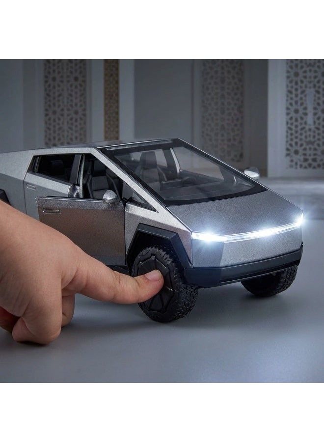 1:32 Futuristic Pickup Truck Diecast Model – Metal Toy Car with Light & Sound - Image 1